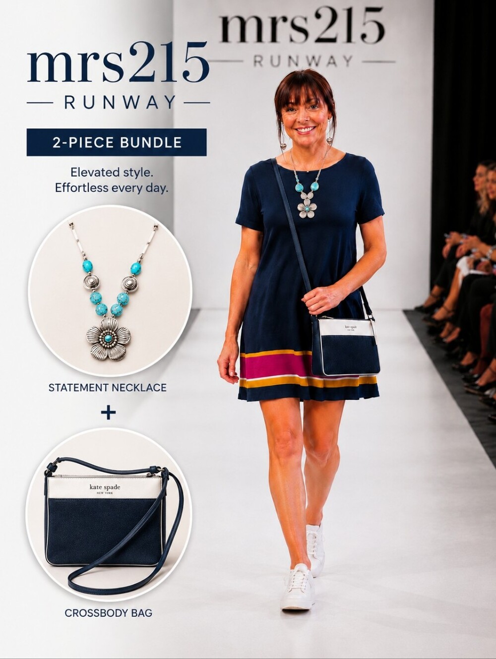 Kate spade Denim Colorblock Crossbody Featured In Art Walking The Mrs215 Runway